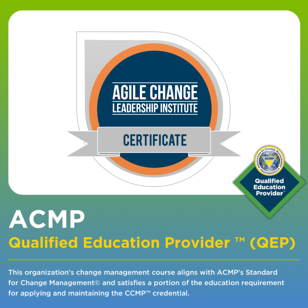 ACMP Agile Change Leadership 