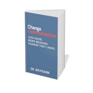 mockup change. communication book