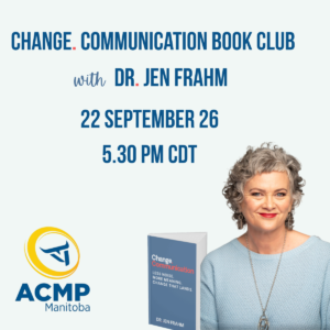 The Acmp Manitoba Book Change. Communication Book Club (linkedin Post)